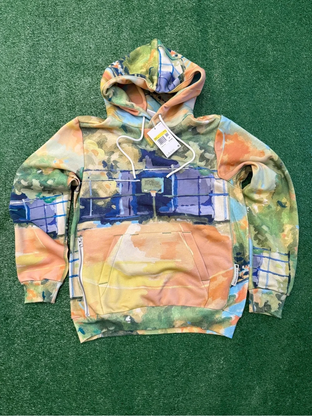 ❌SOLD❌ Standard Issue Therma-FIT Stained Glass Pullover Basketball Hoodie ❌SOLD❌